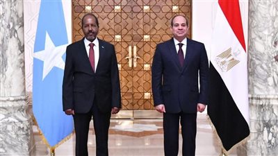 السيسي يؤكد استعداد مصر لمواصلة تقديم الدعم للصومال لبناء مؤسسات الدولة