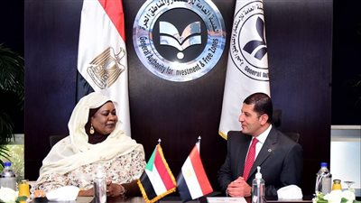مباحثات مصرية سودانية لعزيز التعاون الاستثماري المشترك بين البلدين