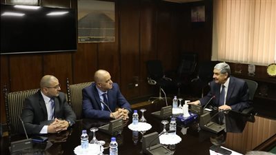 وزير الكهرباء والطاقة المتجددة يبحث التعاون مع شركة اتصالات مصر 