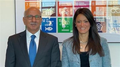 «المشاط» تبحث مع الأمين العام المساعد للأمم المتحدة زيادة التعاون المشترك