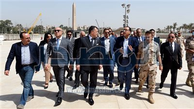 رئيس الوزراء يوجه بسرعة الانتهاء من أعمال المتحف المصري الكبير