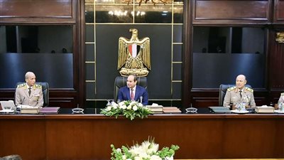 الرئيس السيسي يرأس اجتماع المجلس الأعلى للقوات المسلحة