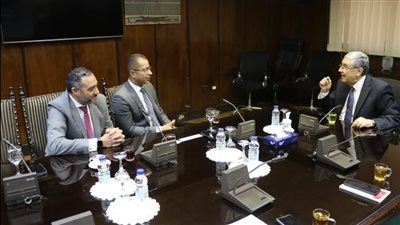 وزير الكهرباء يبحث مع المسؤول التنفيذى بشركة فودافون مصر تعزيز التعاون المشترك