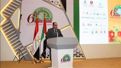 وزير التجارة والصناعة يفتتح المهرجان الدولي السادس للتمور بمحافظة أسوان