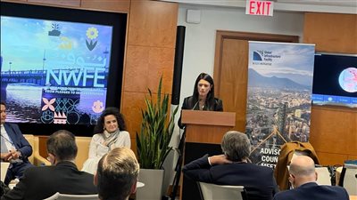 «المشاط» تُروج لمشروعات «نُوَفِّي» مع مجموعة من بنوك الاستثمار ومؤسسات التمويل الدولية