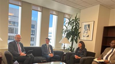 «المشاط» تبحث مشاركة تحالف جلاسكو في تمويل مشروعات الطاقة ضمن برنامج «نوفي»