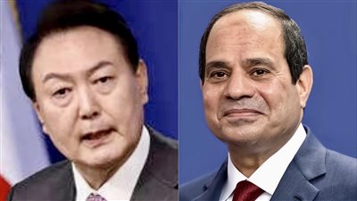 السيسي يبحث هاتفيًا مع رئيس كوريا الجنوبية تعزيز التعاون المشترك بمختلف المجالات
