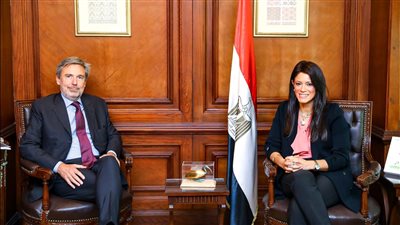 «المشاط» تبحث مع السفير الإيطالي التعاون في تنفيذ مشروعات برنامج «نُوَفِّي»