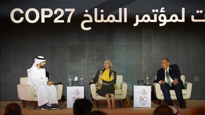 شراكات مصرية إماراتية للوصول إلى الهدف العالمي للتكيف مع التغيرات المناخية