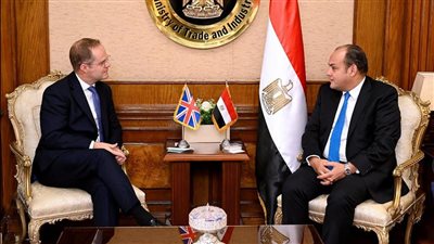 الصناعة: 35% زيادة في حركة التبادل التجاري بين مصر وبريطانيا العام الماضي