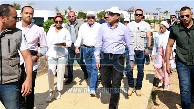 استعدادًا لـCOP27.. رئيس الوزراء يتابع أعمال تطوير ميدان السلام بمدينة شرم الشيخ 