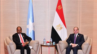 الرئيس السيسي يبحث مع نظيره الصومالي تفعيل مختلف أوجه التعاون الثنائي