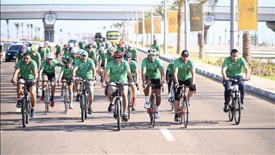 وزير الشباب يطلق المهرجان الرياضي للدراجات بمشاركة 1500 شاب وفتاة 