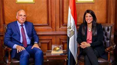 وزيرا التعاون الدولي والري يناقشان موقف مشروعات الأمن المائي والغذائي ضمن برنامج «نُوَفِّي»