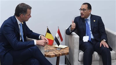 مدبولي يؤكد الحرص علي مضاعفة التعاون مع الشركات البلجيكية بمجال الطاقة النظيفة