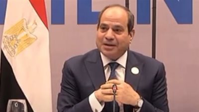 السيسي: سنعمل لمواجهة تغير المناخ على أساس علمي صحيح