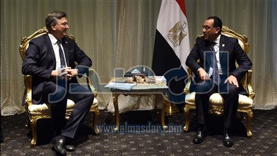 رئيس الوزراء يلتقي نظيره الكرواتي على هامش قمة المناخ COP27