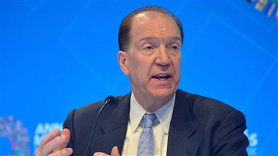 رئيس البنك الدولي يتوقع تباطؤ النمو الاقتصادي العالمي في 2023-2024