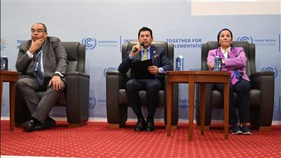 وزير الرياضة يفتتح اليوم الموضوعي للشباب والأجيال المستقبلية بمؤتمر المناخ COP27
