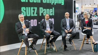 رئيس «اقتصادية قناة السويس» يشارك في جلسة «تعزيز سبل النقل البحري الأخضر»