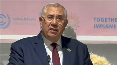 «القصير» يشارك في جلسة مبادرة الابتكار الزراعي بقمة المناخ COP27