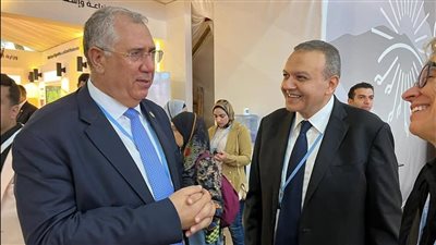 «القصير» يتفقد جناح «الزراعة» بـCOP27 ويشارك في جلسة تحالف العمل الأهلي والتنموي