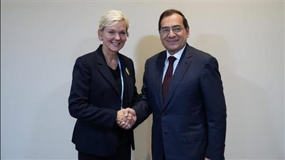 «الملا» يبحث مع وزيرة الطاقة الأمريكية زيادة إنتاج الغاز بمنطقة شرق المتوسط