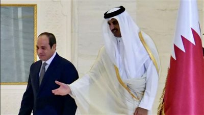 السيسي يهنئ أمير دولة قطر على نجاح حفل افتتاح كأس العالم 2022