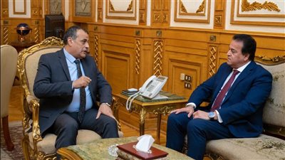 وزيرا الإنتاج الحربي والصحة يبحثان التعاون فى مجال تجهيز سيارات الإسعاف 