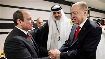  الرئيس السيسي يلتقي نظيره التركي على هامش افتتاح كأس العالم 2022