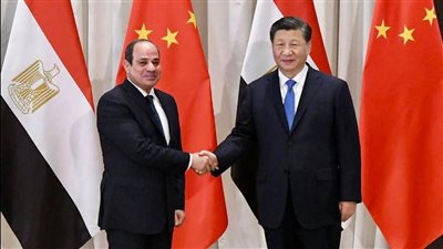 السيسي يؤكد حرص مصر على تطوير التعاون المشترك مع الصين