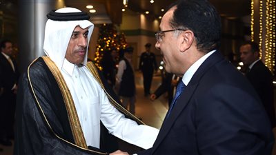 رئيس الوزراء يشهد احتفالية مرور 50 عامًا على العلاقات الدبلوماسية بين مصر وقطر 