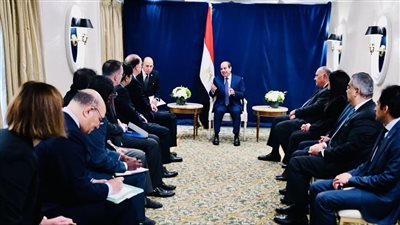 السيسي يبحث تعميق الشراكة مع البنك الدولي بمجالات البنية التحتية والطاقة المتجددة