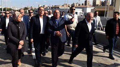 «مدبولي» يتفقد مشروع إنشاء كباري فوق أهوسة المالح بالإسكندرية