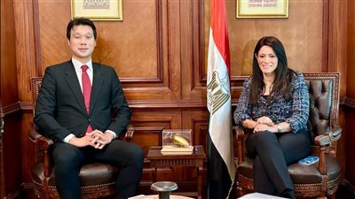 «المشاط» تناقش مع سفير كوريا الجنوبية بالقاهرة تعزيز جهود التعاون الإنمائي المشترك