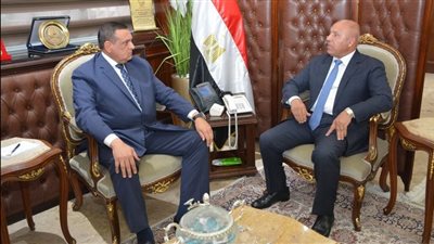 وزيرا التنمية المحلية والنقل يبحثان آليات تطبيق قانون تنظيم النقل النهري الجديد