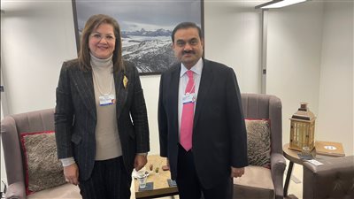 وزيرة التخطيط تبحث التعاون مع مجموعة أداني الهندية بمشروعات الطاقة الخضراء والموانيء