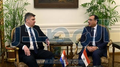 «مدبولي» يبحث مع الرئيس الكرواتي تطوير العلاقات التجارية والاستثمارية المشتركة