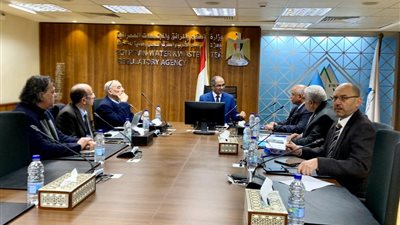 نائب وزير الإسكان يناقش مقترح إنشاء مركز تطوير مرفق المياه والصرف الصحي