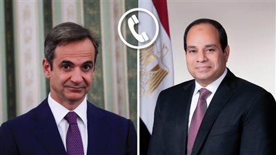 السيسي يبحث سبل تعزيز العلاقات الوثيقة بين مصر واليونان