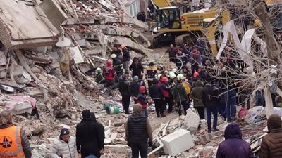 ارتفاع حصيلة قتلى زلزال تركيا وسوريا إلى 36 ألف شخص
