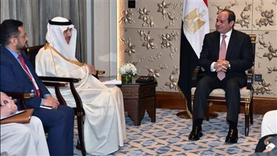 السيسي يبحث التعاون مع البنك الإسلامي للتنمية في القطاعات الاقتصادية والاجتماعية بمصر