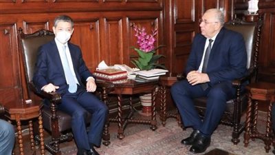 وزير الزراعة يبحث مع السفير الصينى بالقاهرة آفاق التعاون المشترك 
