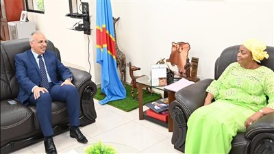وزير الموارد المائية يبحث تعزيز التعاون بين مصر والكونغو الديمقراطية