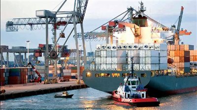 تداول 29 سفينة حاويات وبضائع عامة بميناء دمياط خلال 24 ساعة