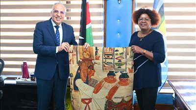 وزير الموارد المائية يبحث سبل تعزيز التعاون المشترك بين مصر وكينيا