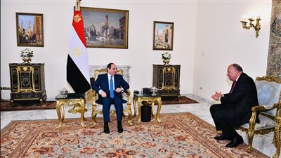 شكري يطلع الرئيس السيسي على نتائج قمة الاتحاد الأفريقي الأخيرة
