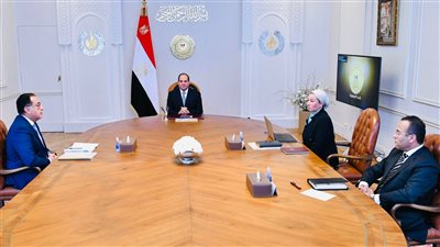 السيسى يوجه بتكامل جهود تحسين منظومة البيئة مع استراتيجية الدولة