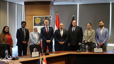 «الرقابة المالية» تبحث التعاون مع برنامج الأمم المتحدة الإنمائي للارتقاء بقطاع التأمين