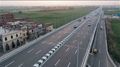 بدء التشغيل التجريبي لكوبري كفر الدوار بطريق القاهرة - الإسكندرية الزراعي 